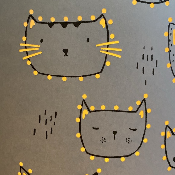 Novelty paper lamp cats, batteries operated mood! - Picture 14 of 17